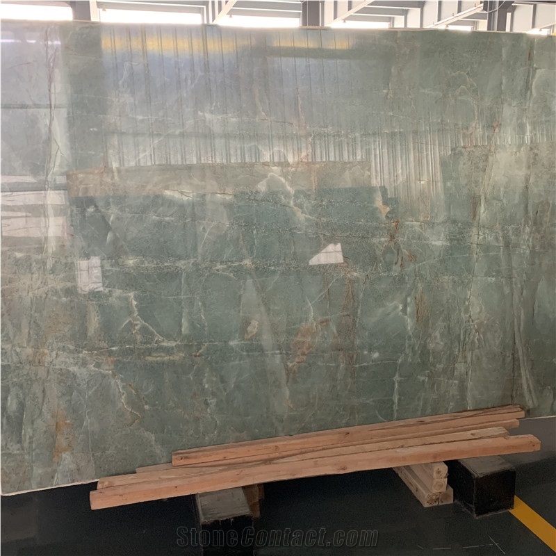 Imported Royal Jade Green Quartzite Slabs