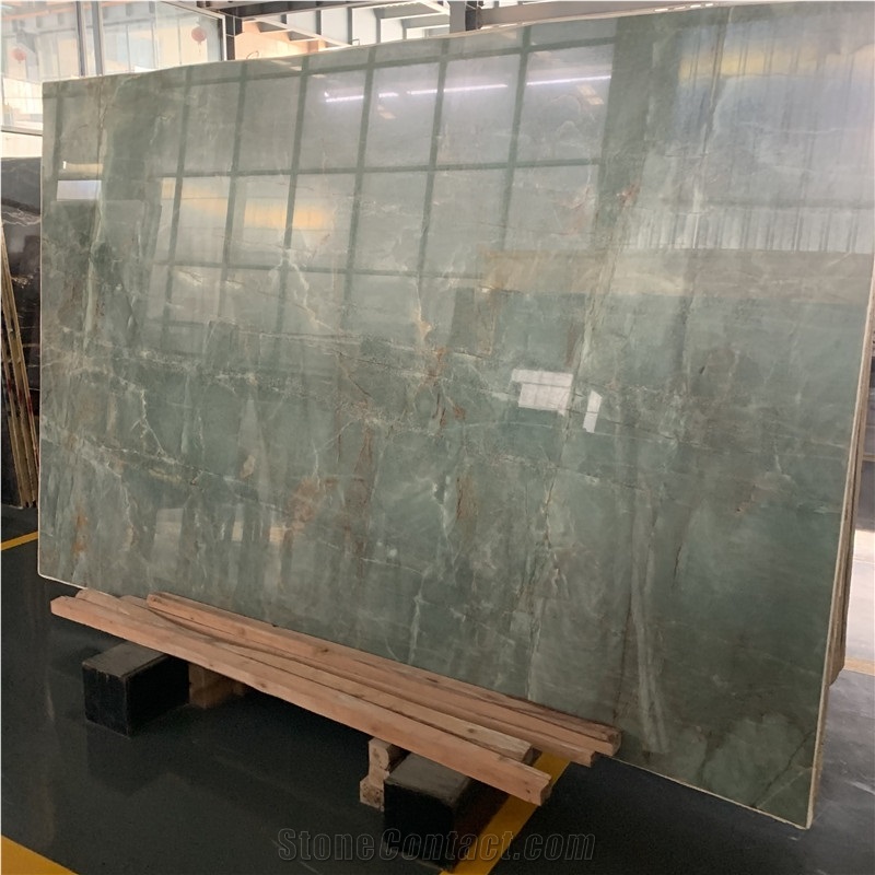 Imported Royal Jade Green Quartzite Slabs