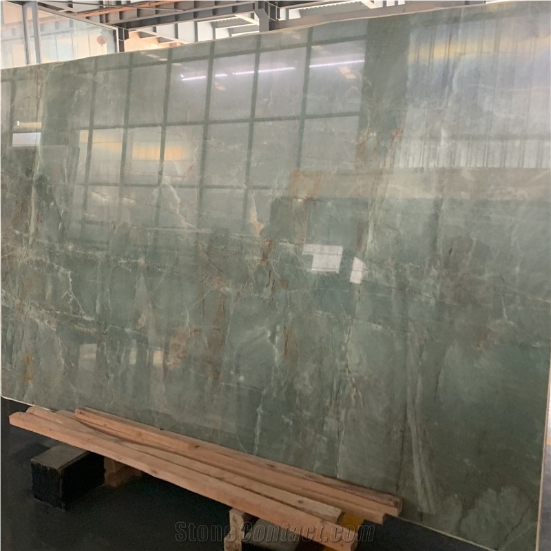 Imported Royal Jade Green Quartzite Slabs