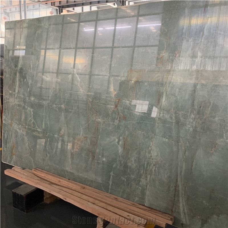 Imported Royal Jade Green Quartzite Slabs