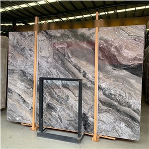 Italian Venice Brown Marble Slabs Tiles Project