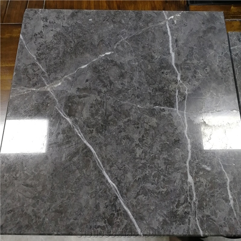 Polished 18Mm Wyndham Grey Marble Slabs And Tiles