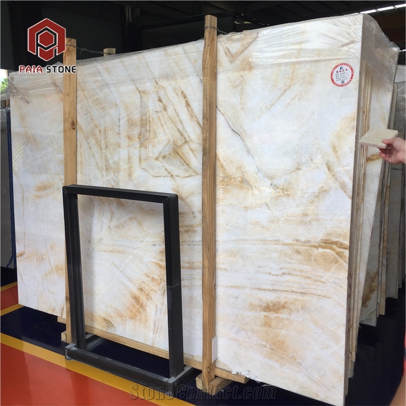 Lemon Onyx Slabs