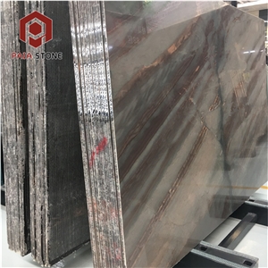 Luxury Elegant Brown Quartzite For Background Wall