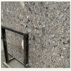 Macchiato Grey Marble Slab Indoor Outdoor Design