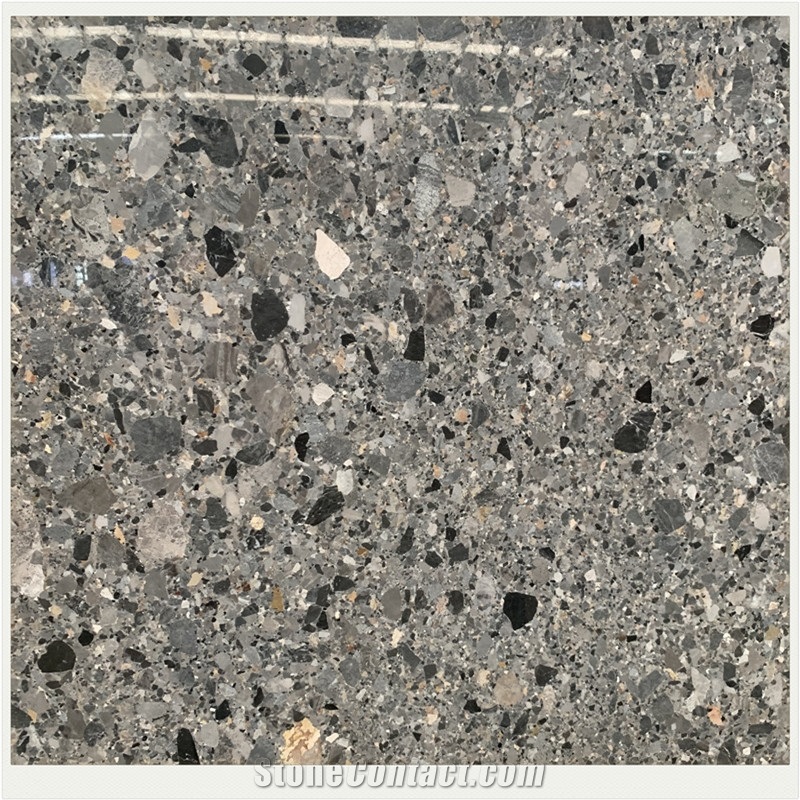 Macchiato Grey Marble Slab Indoor Outdoor Design