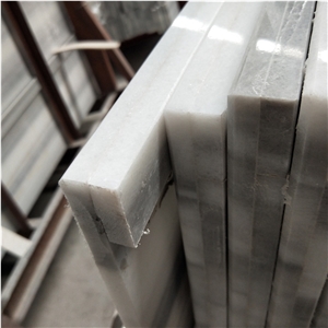 Marmala White Marble Step Tiles for Villa Indoor
