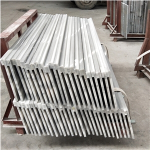 Marmala White Marble Step Tiles for Villa Indoor