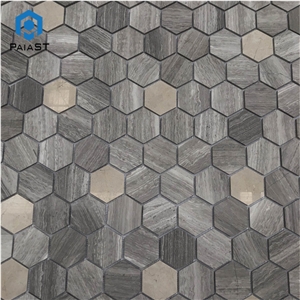 Modern Design Grey Marble Mosaic Tile