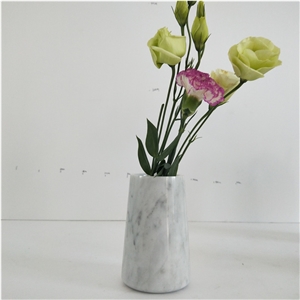 Modern Design Marble Craft Small Flower Vase