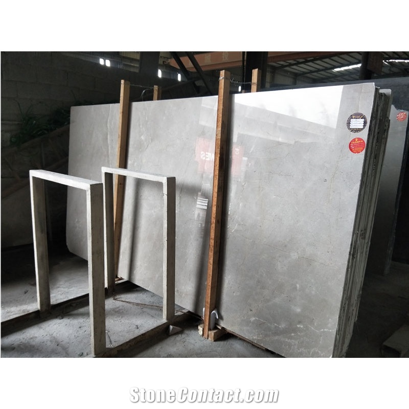 Natural Castle Gray Marble Slab for Hotel Project