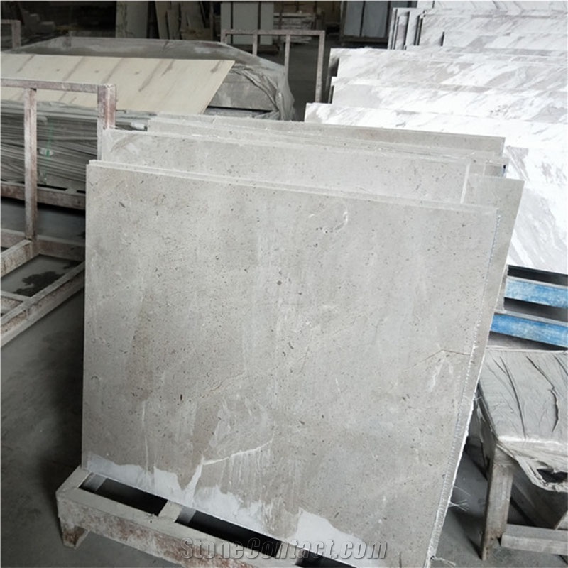 Natural Castle Gray Marble Slab for Hotel Project
