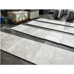 Natural Castle Gray Marble Slab for Hotel Project