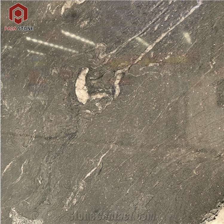 Natural Cosmic Black Granite Slab