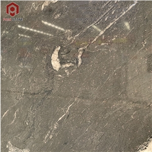 Natural Cosmic Black Granite Slab