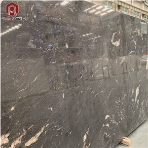 Natural Cosmic Black Granite Slab