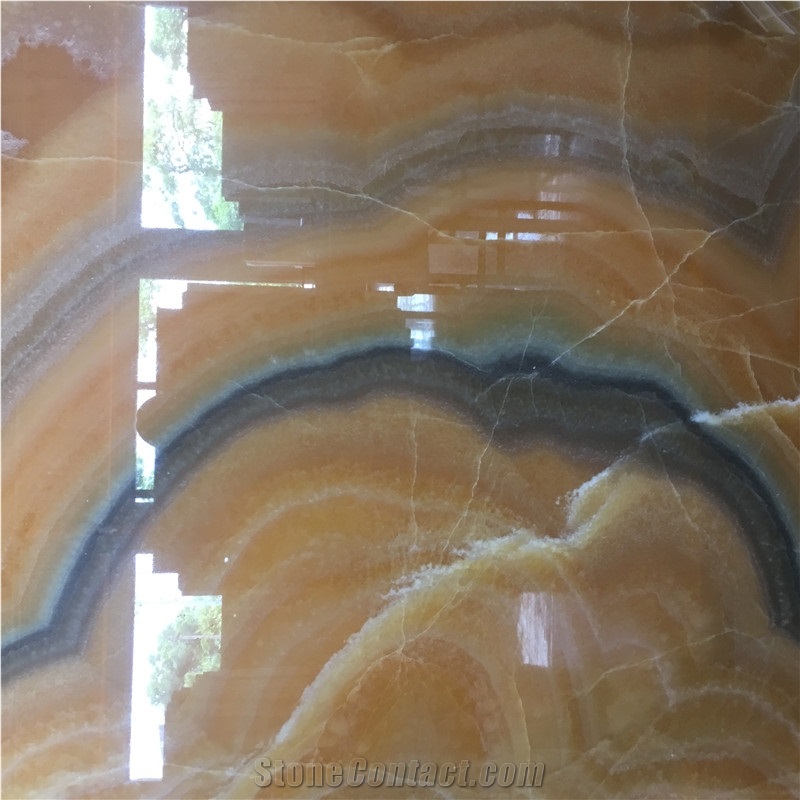 Orange Onyx Yellow Onyx Slabs