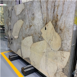 Pandora White Granite Slabs