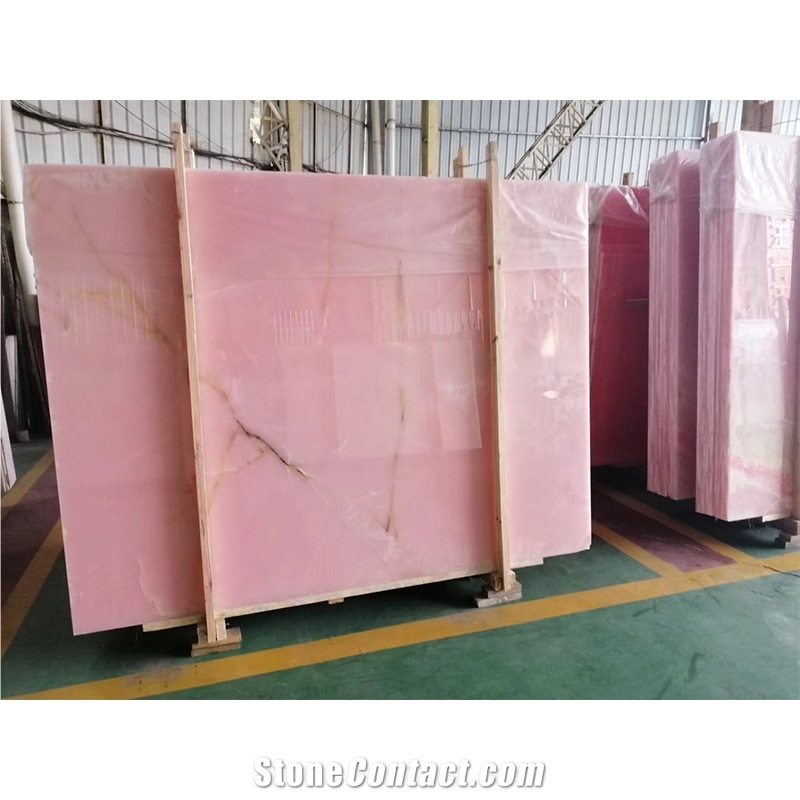 Persian Pink Onyx Slabs
