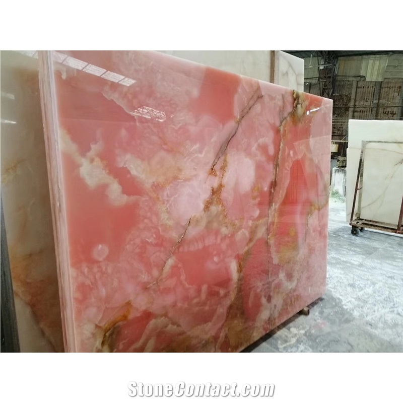 Persian Pink Onyx Slabs
