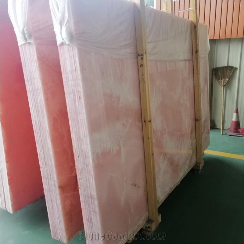 Persian Pink Onyx Slabs