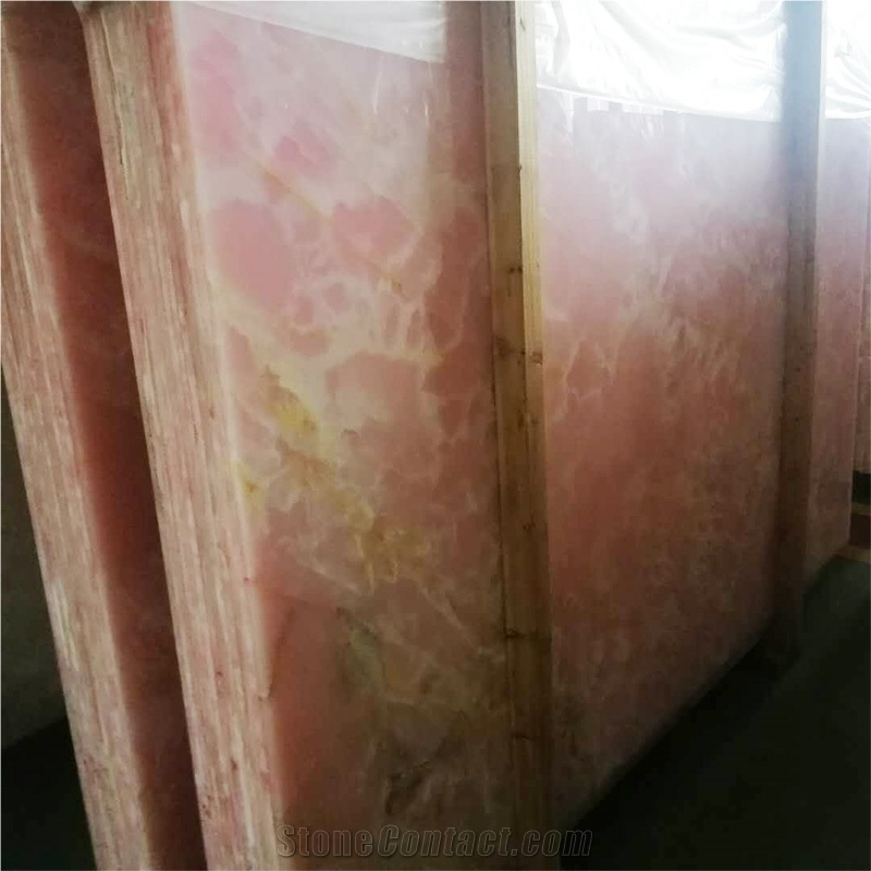 Persian Pink Onyx Slabs