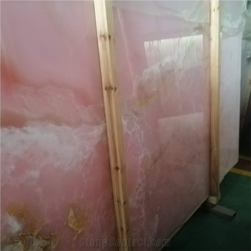 Persian Pink Onyx Slabs