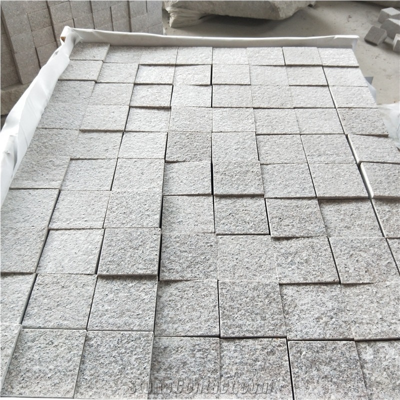 Pink Granite G681 Granite Cube Outdoor Floor Dirveway Paver
