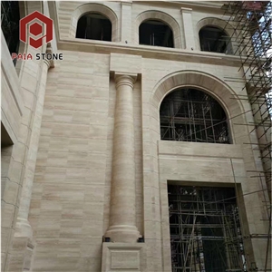 Roman Travertine Tiles For Exterior Wall Cladding