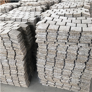 Rose Pink Granite Net Back Pavers Pattern Pavers