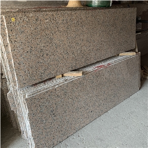 Sanbao Red Granite Slabs Wall Floor Slab