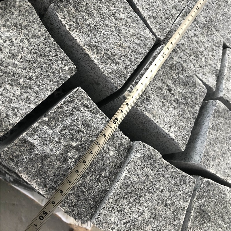 Seasame Black Net Paving Stone Natural Face Pavers