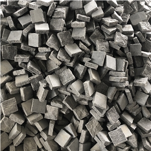 Seasame Black Net Paving Stone Natural Face Pavers