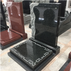 Maoshan Black Granite Monument/Tombstone/Gravestone Design