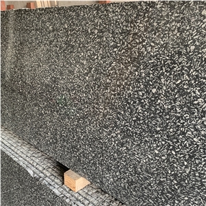 Snow Ice Dark Grey Granite Natural Stone
