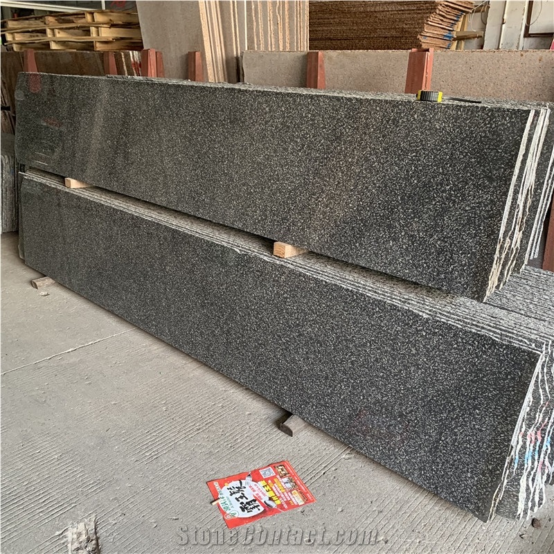 Snow Ice Dark Grey Granite Natural Stone