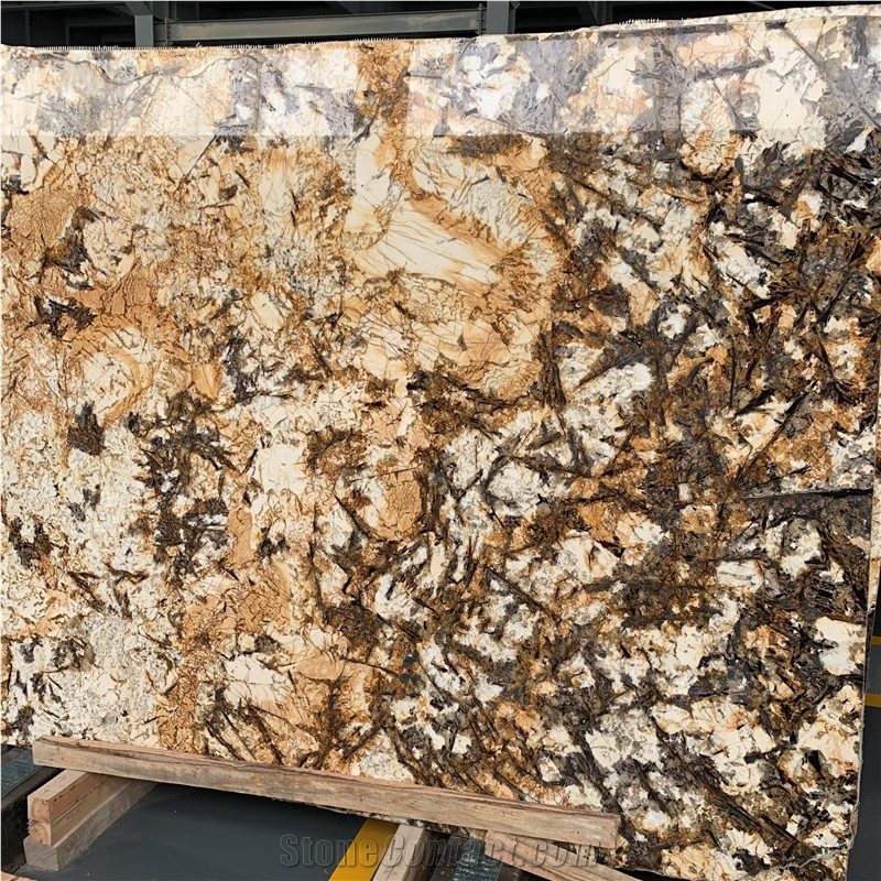 Splendour Gold Granite Slabs