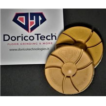 Disco Eagle Yellow (Marmo) Velcro Backed Floor Grinding Disc