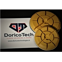 Disco Jupiter Yellow (Marmo) Velcro Backed Floor Grinding Disc