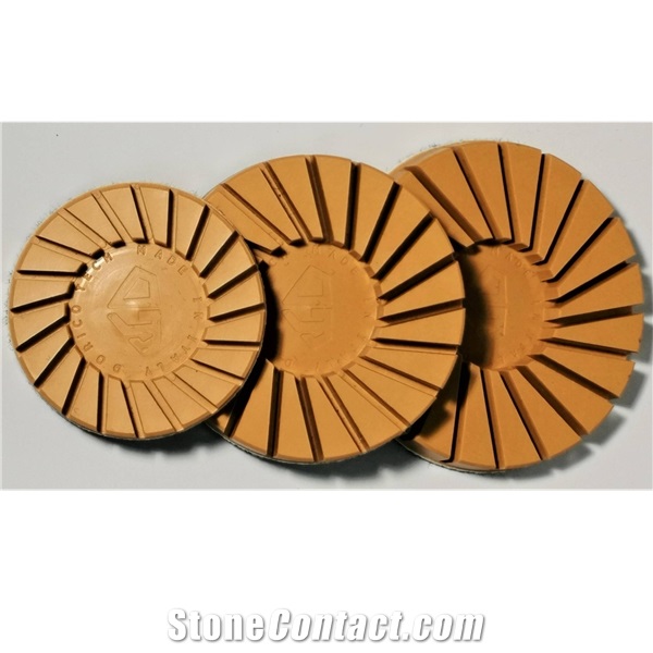 Disco Mars Yellow (Marmo) Velcro Backed Grinding Discs