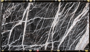 Calacatta Black Marble Slabs