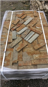 Yellow Sandstone Split Wall Veneer Panels