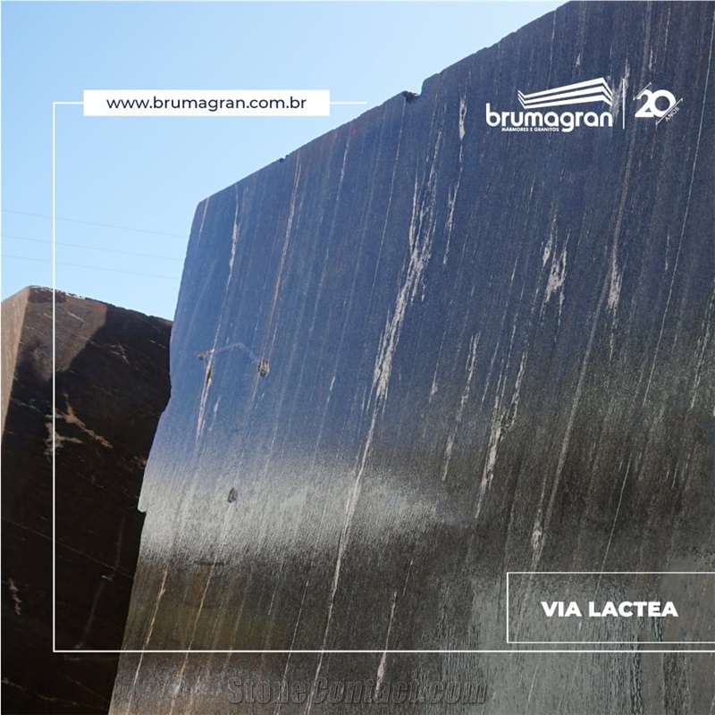 Via Lactea Granite Blocks, Own Quarried Via Lactea Granite