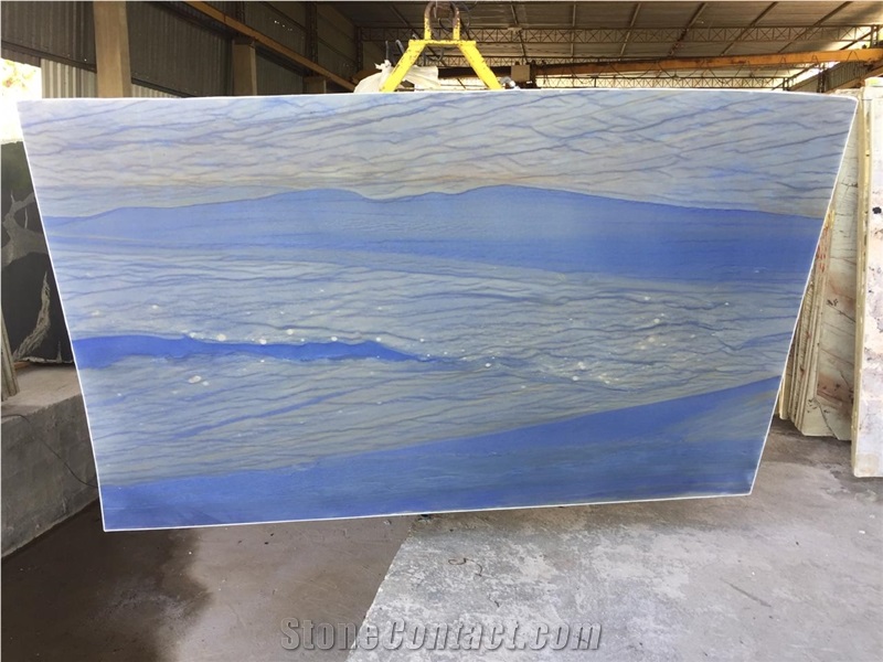 Blue Macaubas Quartzite Slabs
