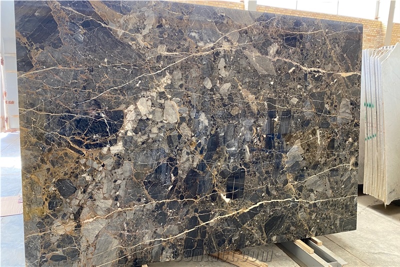 Dark Jungle Marble Slabs