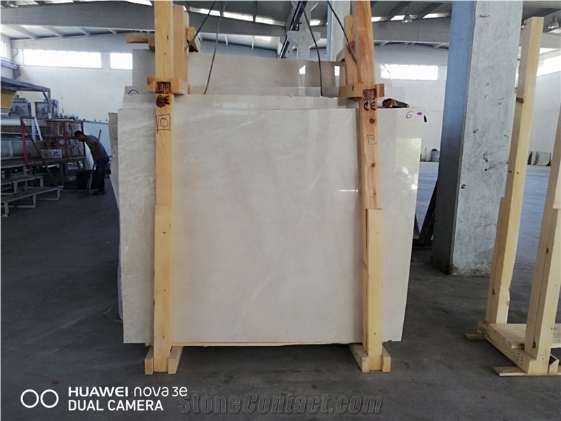 Burdur Beige Marble Slabs