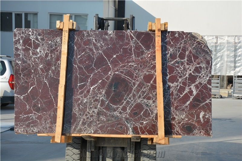 Rosso Levanto Marble Slabs