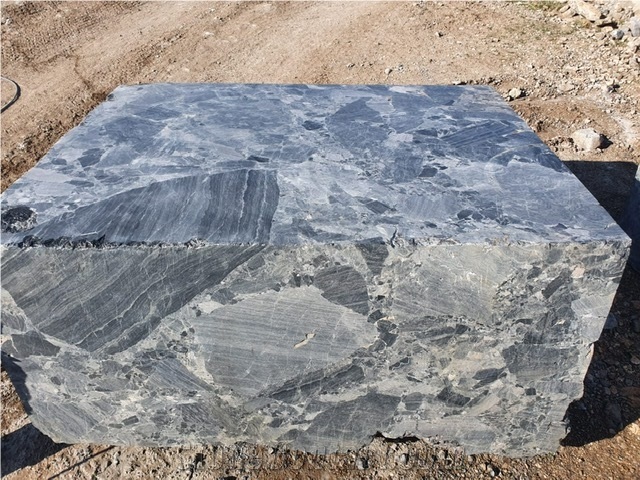 Breccia Marble Block, Turkey Grey Marble