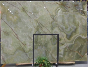 Building Material Natural Luxury Green Onyx Slabs