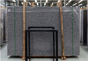 Grey Terrazzo Quartz Stone Slabs
